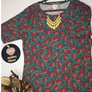 LuLaRoe Floral Julia Pencil Dress - NWT